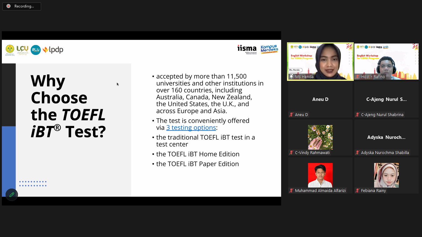 Language Center of UNJ – UPT Bahasa UNJ